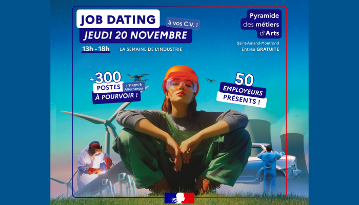 Evènement job dating Saint-Amand-Montrond